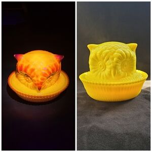 Owl On Nest UV reactive